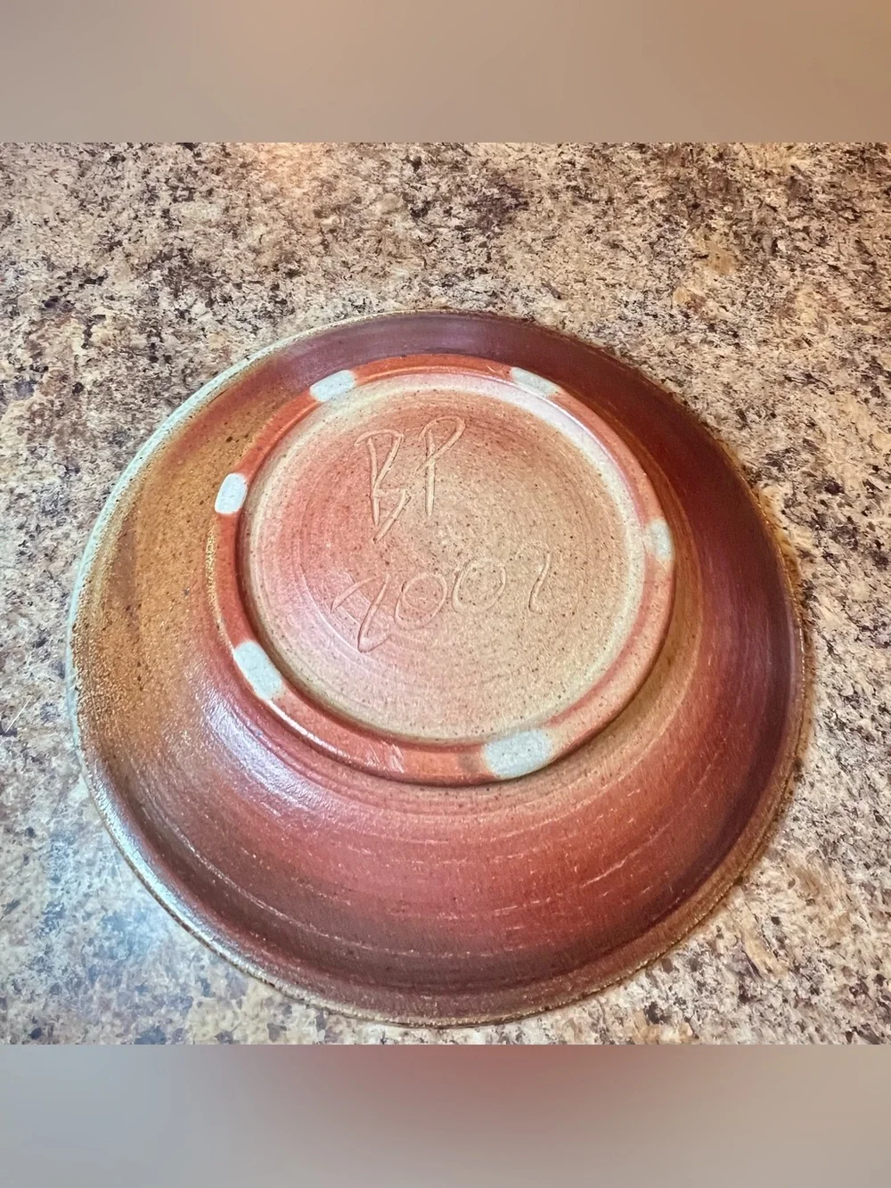 Handcrafted Ceramic Green Glazed Serving Bowl by Bob Pinter Alaska 13